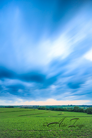 Filter Painting in Blue II