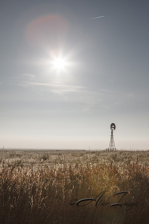 Windmill Sunrise