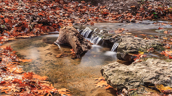 Fall at Platte River Falls